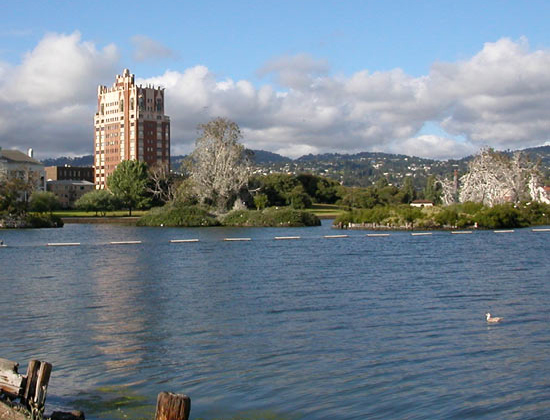 Lake Merritt in the east bay Oakland California