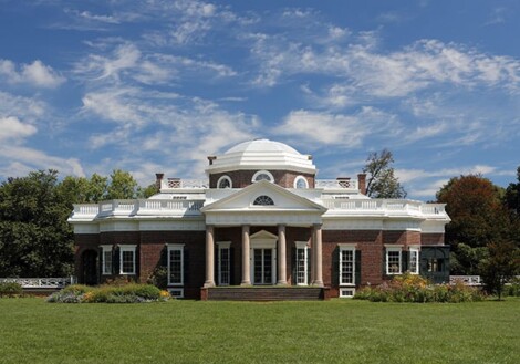 Educational historic travel should include a trip to Monticello photo by Martin Falbisoner of Thomas Jefferson's Monticello
